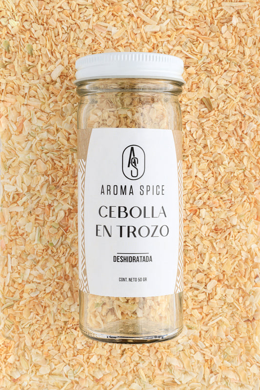 Aroma Spice Especia Cebolla en Trozo Deshidratada 50gr