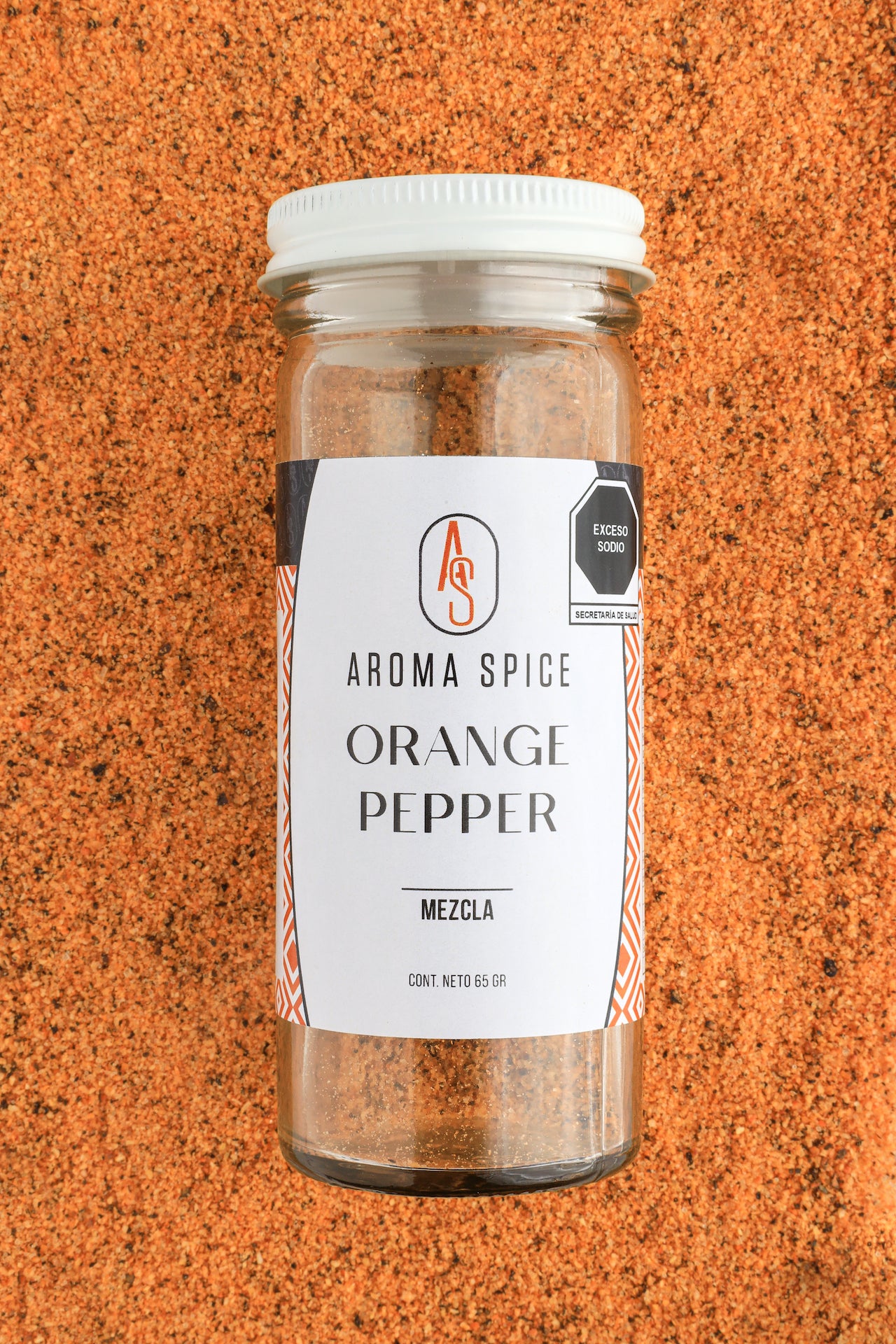 Aroma Spice Sazonador Orange Pepper 65gr