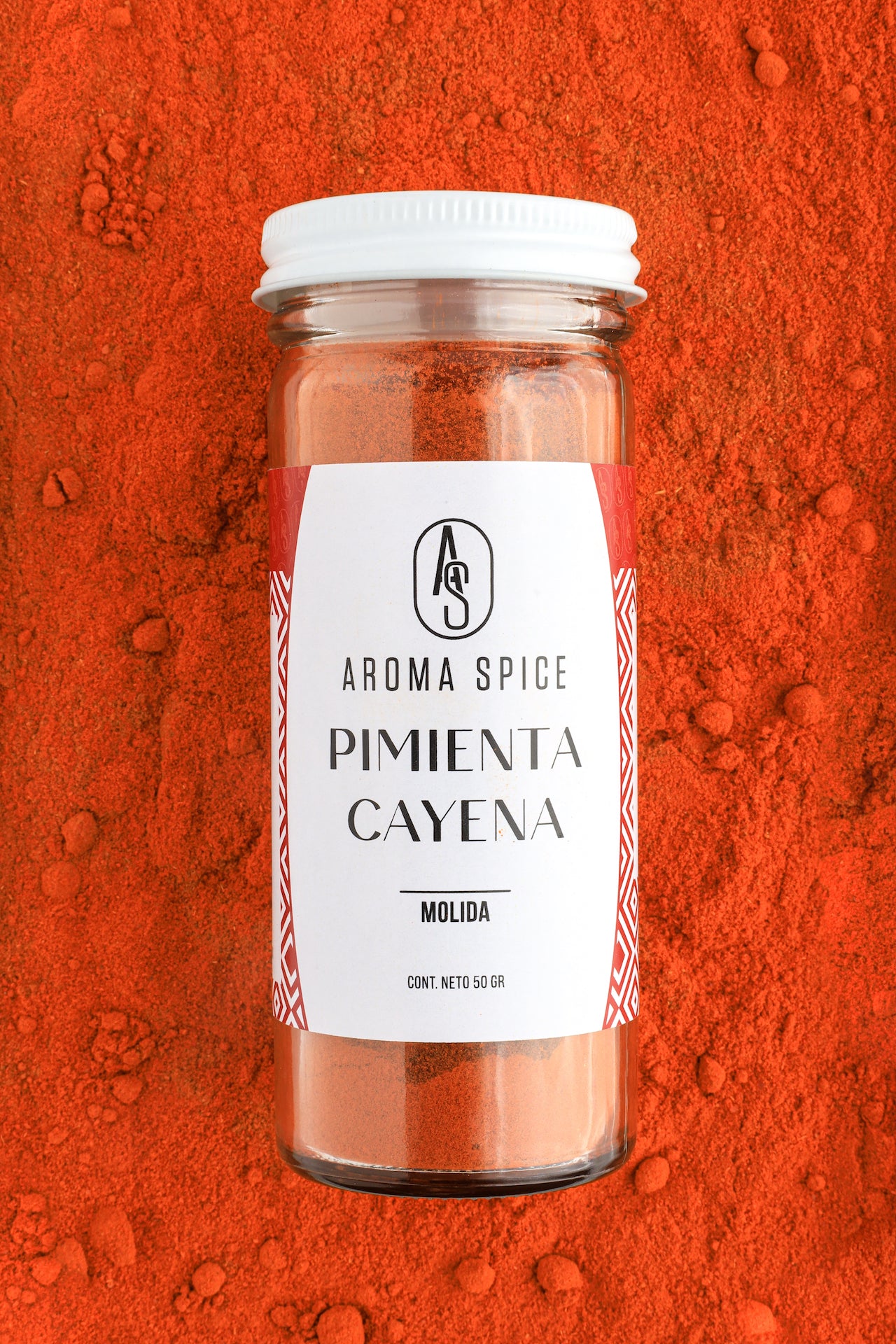 Aroma Spice Especia Pimienta Cayena Molida 50gr