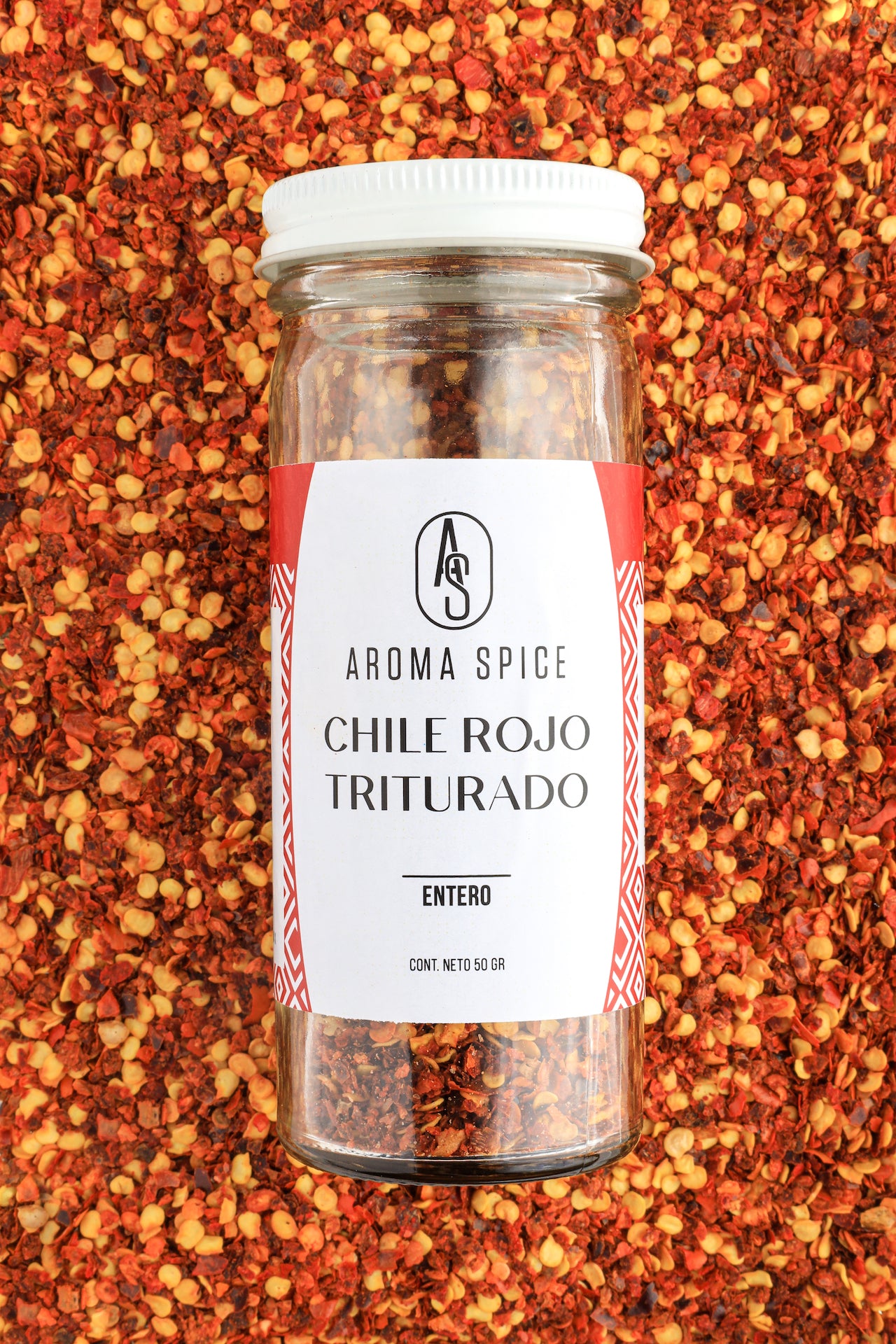 Aroma Spice Especia Chile Rojo Triturado 50gr (Peperoncino)