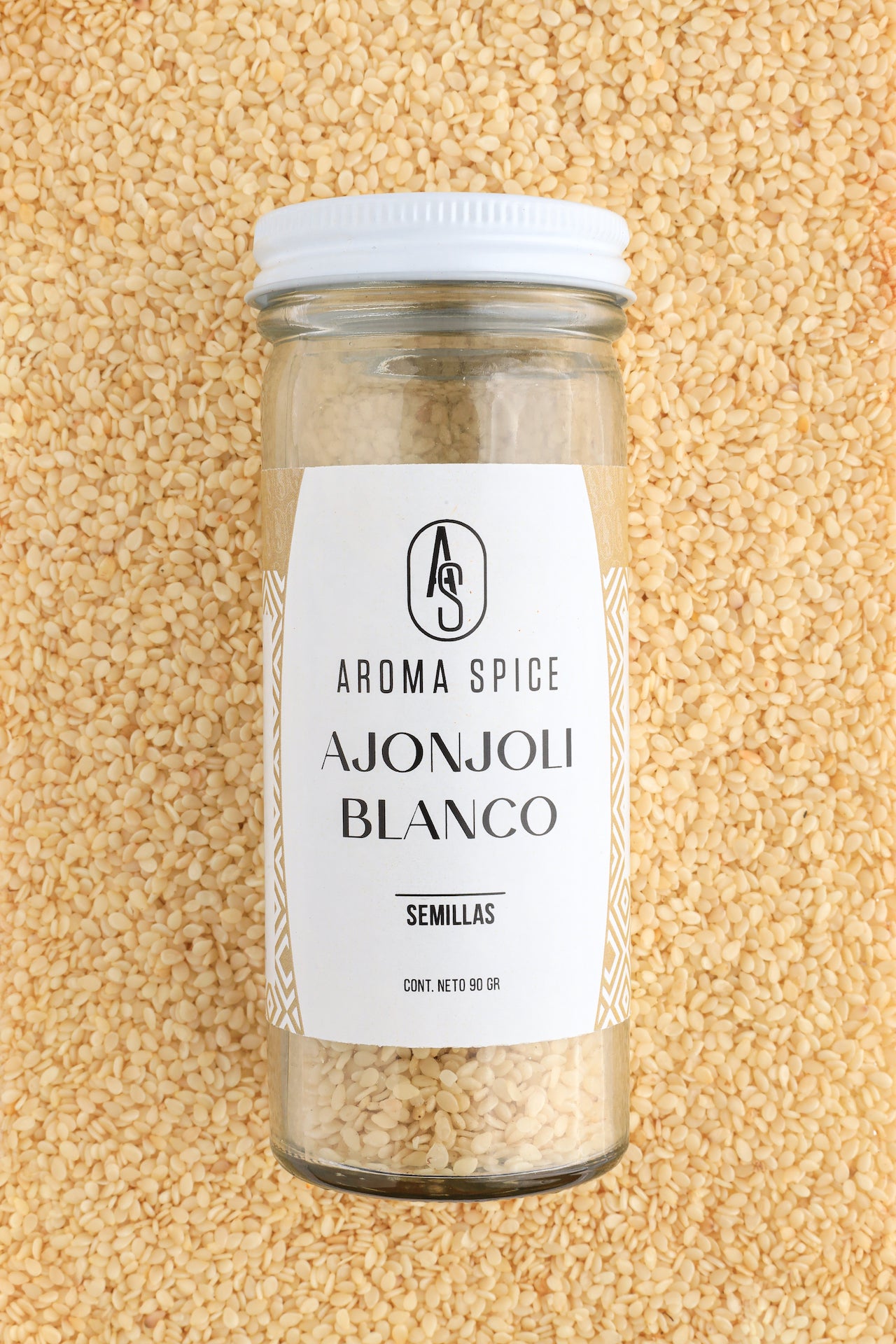 Aroma Spice Especia Ajonjolí Blanco 90gr