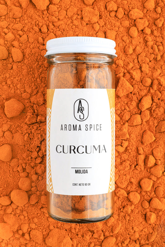 Aroma Spice Especia Cúrcuma en Polvo 90gr