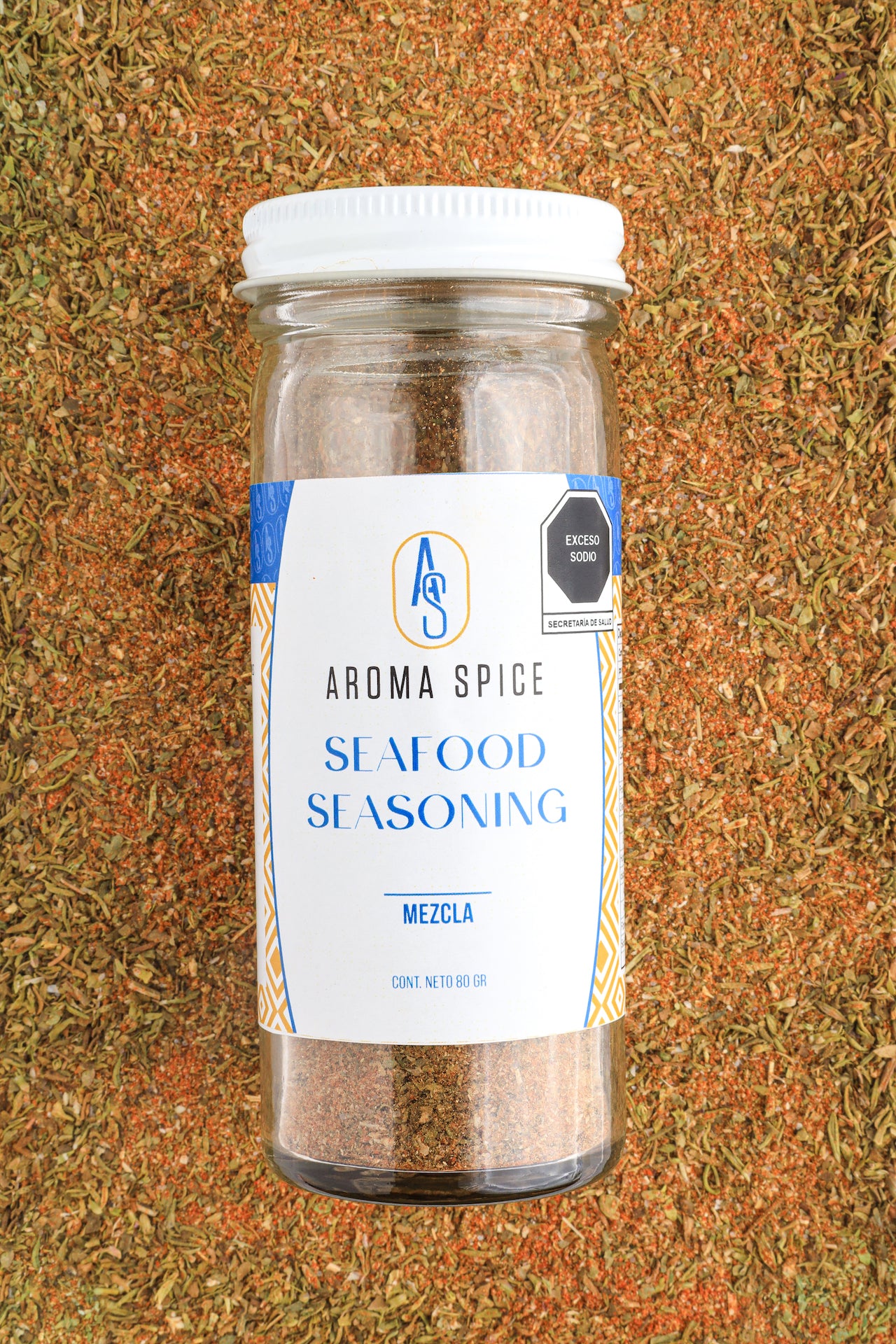 Aroma Spice Sazonador Seafood Seasoning 80gr