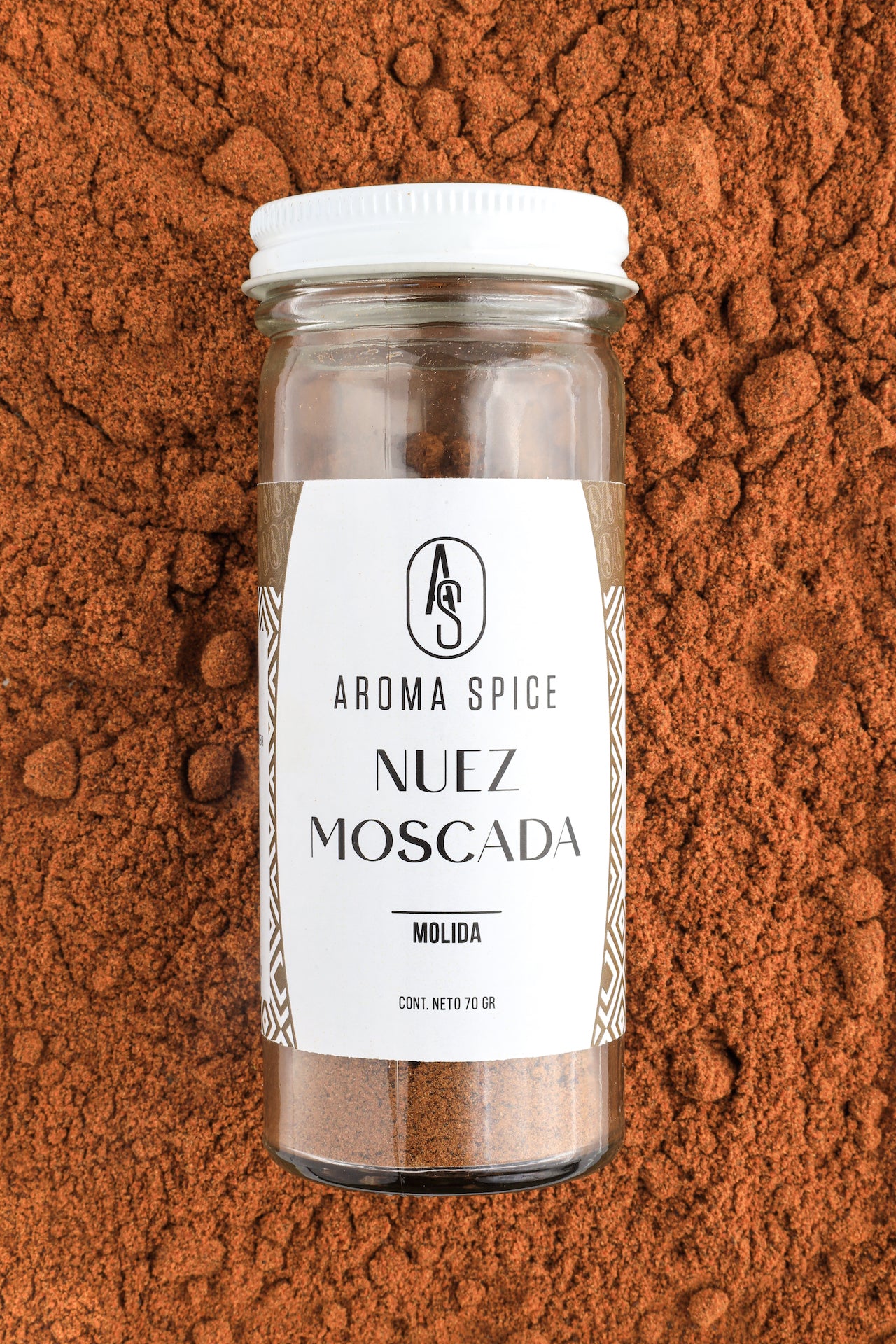 Aroma Spice Especia Nuez Moscada en Polvo 70gr