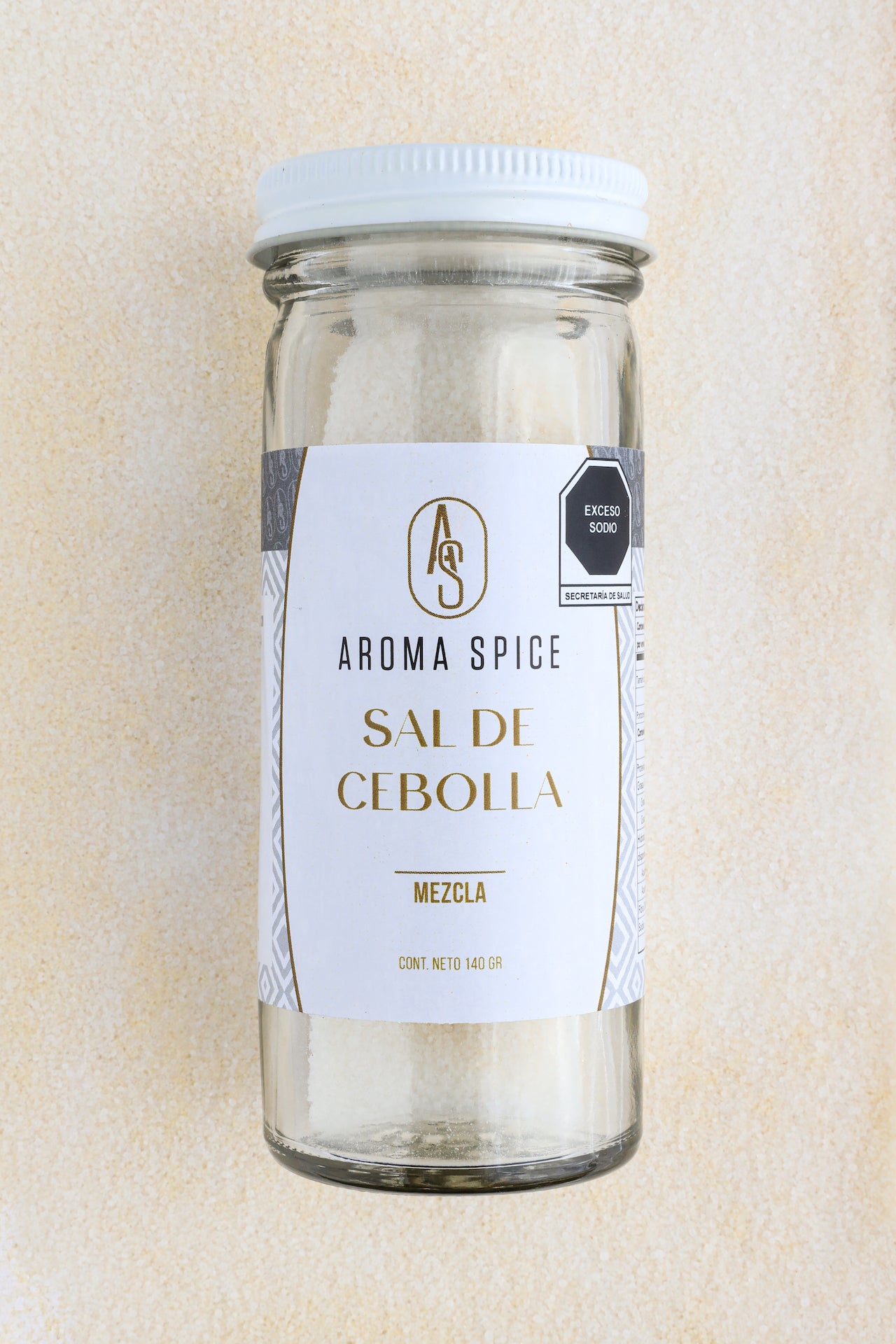 Aroma Spice Sazonador Sal de Cebolla 140gr