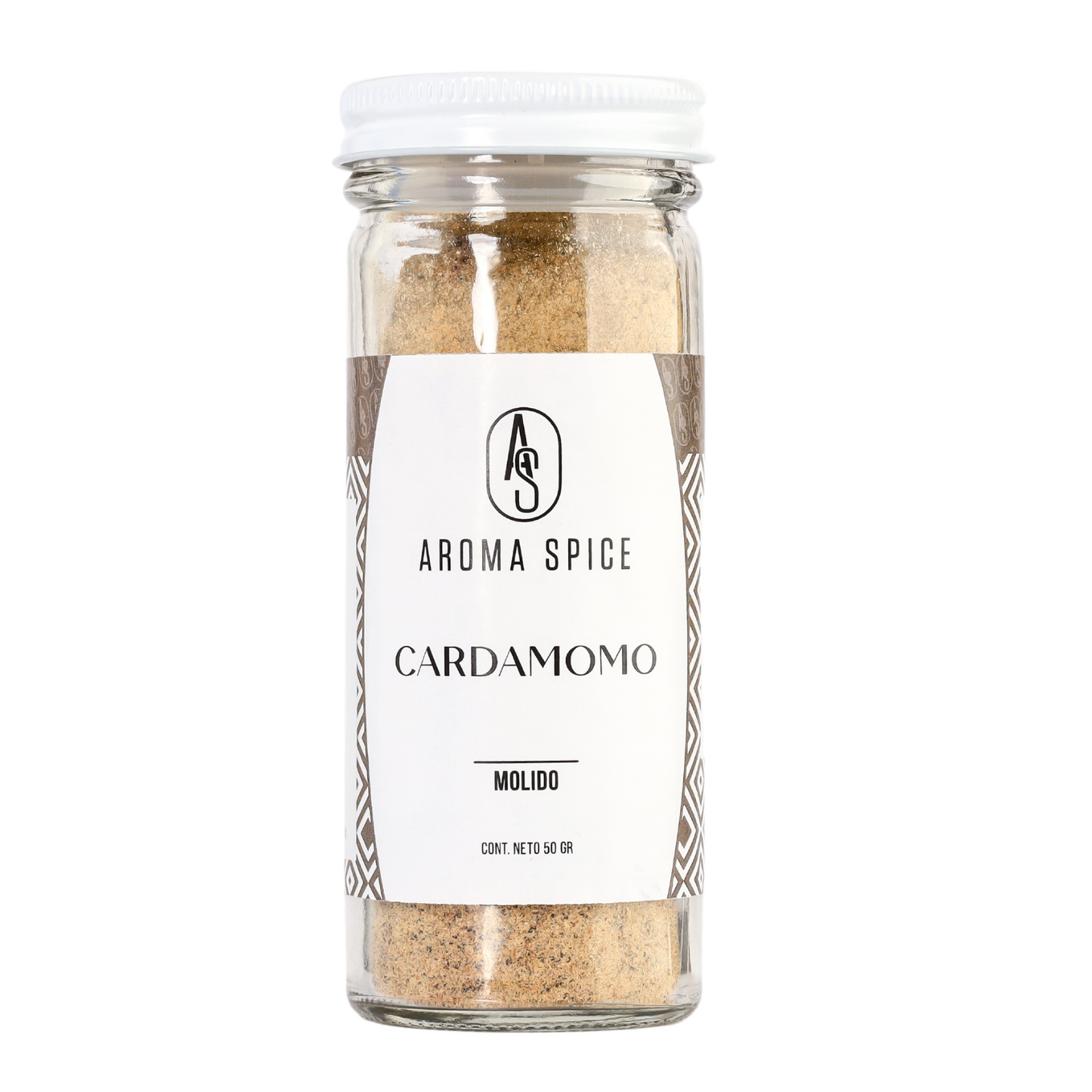 Aroma Spice Especia Cardamomo Molido 50gr